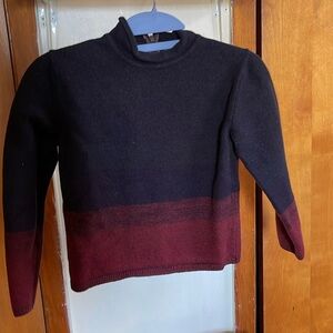 Calvin Klein sweater 100% wool. Fits like xxs.